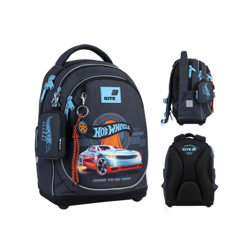 Рюкзак шкільний Kite Education 724 Hot Wheels (HW26-724S)