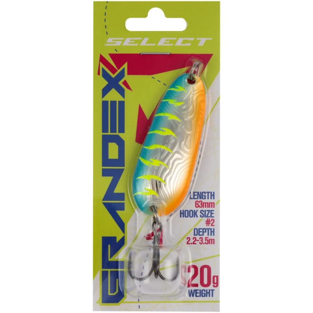Блешня Select Grandex 20.0g 63mm 15 (1870.77.58) Блешня Select Grandex 20.0g 63mm 15 (1870.77.58)
