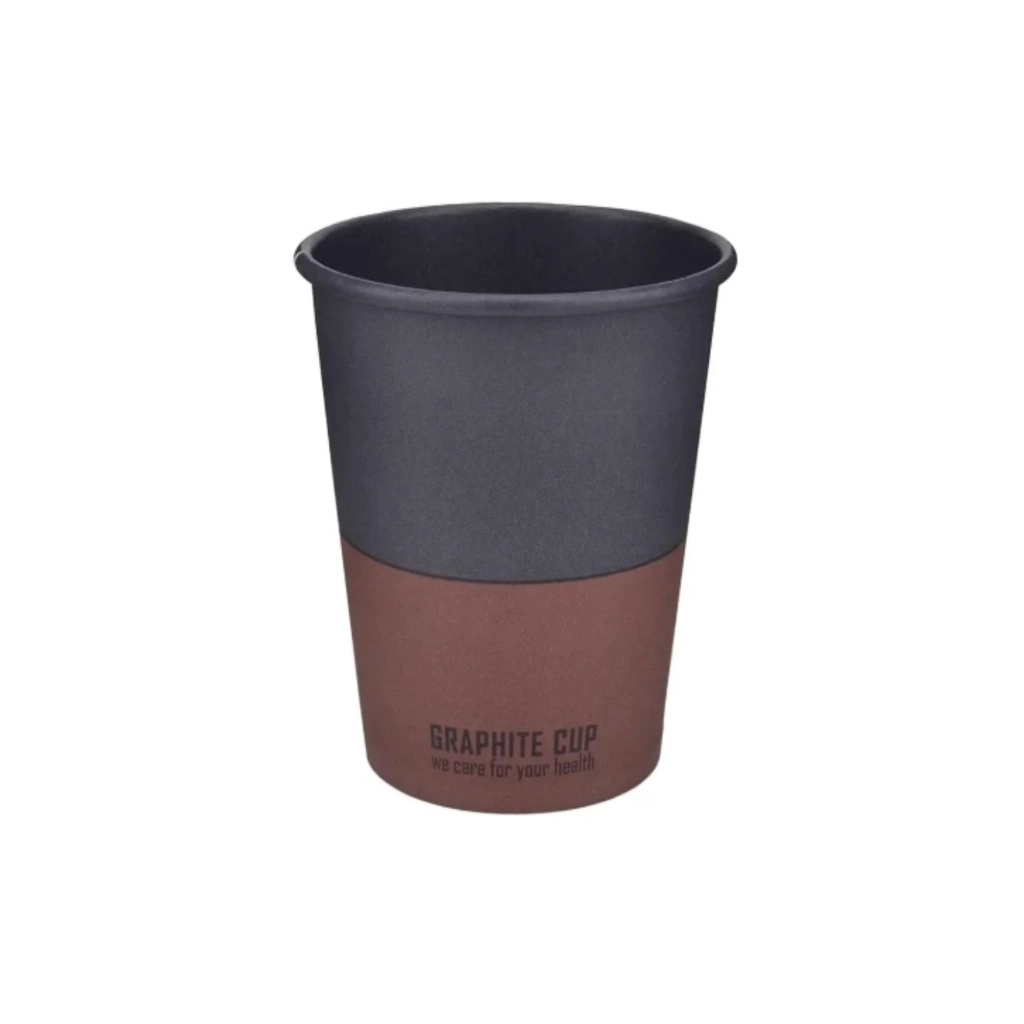 Стакани одноразові Buroclean GRAPHITE CUP паперові 185 мл 50 шт (1080043)