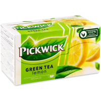 Pickwick green tea with lemongrass and lemon peel 20x2 g (8711000684191)