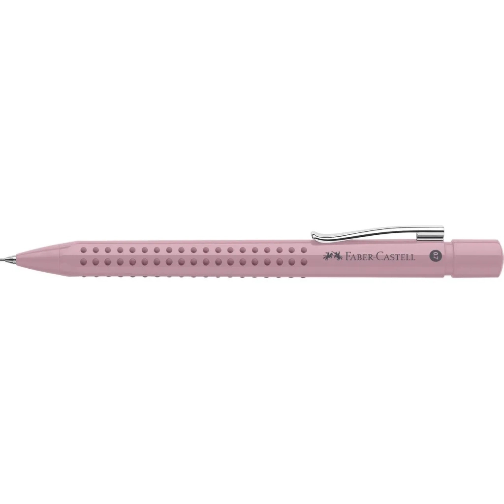 Олівець механічний Faber-Castell Grip 2010, колір корпусу рожевий пудровий, 0,7 мм (32261) Олівець механічний Faber-Castell Grip 2010, колір корпусу рожевий пудровий, 0,7 мм (32261)