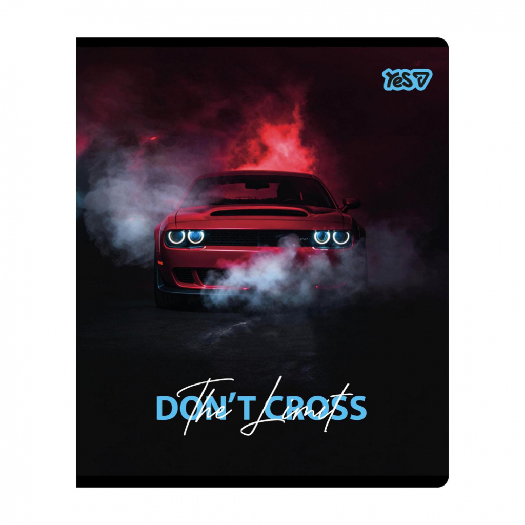 Зошит Yes Don't cross А5 24 аркушів клітинка (768575)