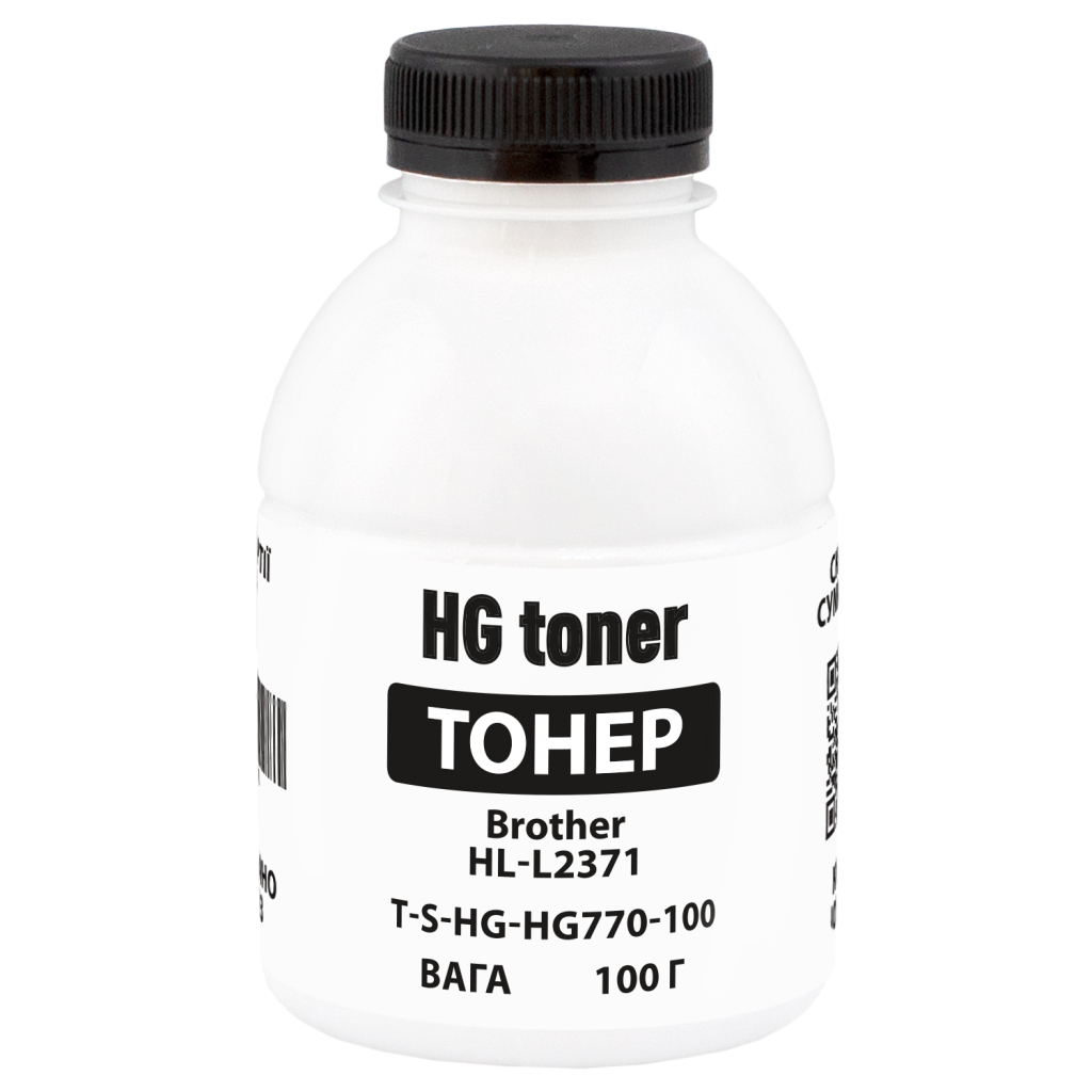 Тонер Brother HL-L2371, 100г black HG (TSM-HG770-100)
