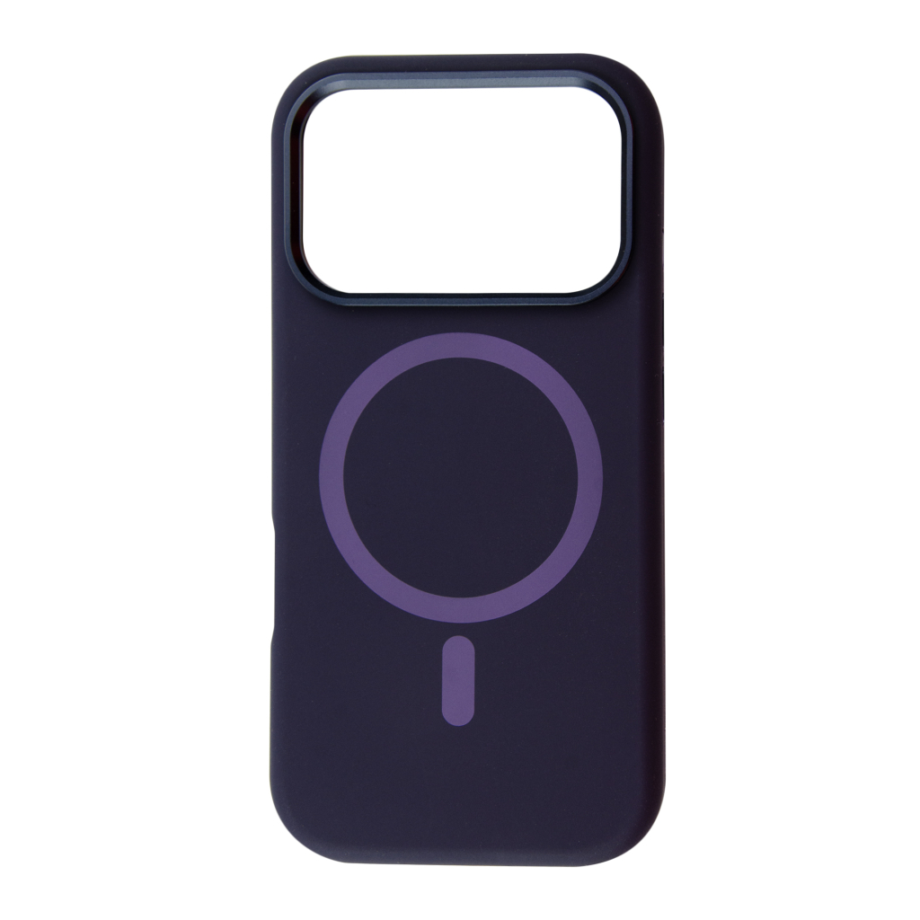 Чохол до мобільного телефона BeCover FIBRA Silicone OmniMag Apple iPhone 17 Pro Dark Purple (716215)