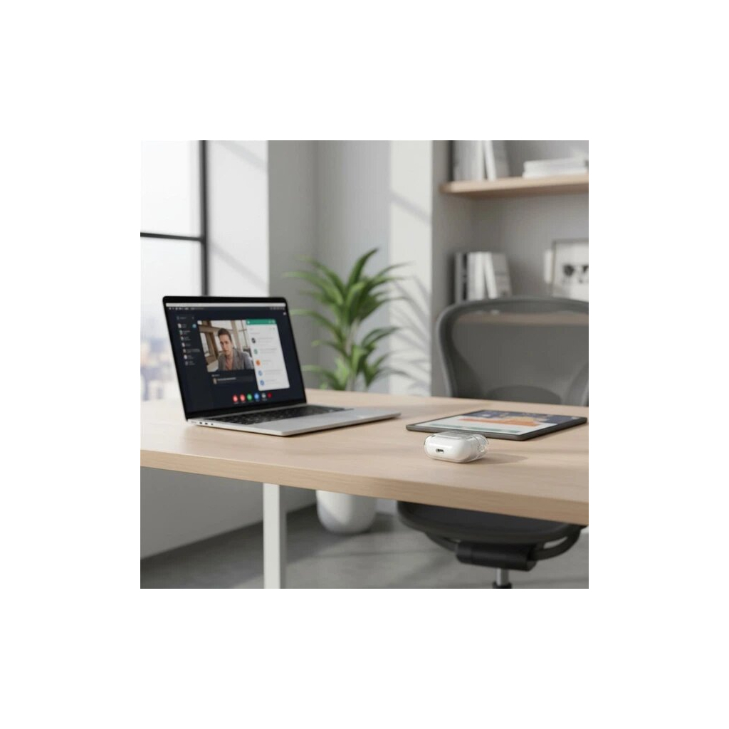 Чохол для навушників Uniq Чохол UNIQ Glase для AirPods Pro 3 Прозорий UNIQ-AIRPODSPRO3-GLSGCLR 8886463696798 (8886463696798)