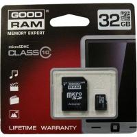 Карта пам'яті Goodram 32Gb microSDHC class 10 (SDU32GHC10AGRR10 / SDU32GHC10AGRR9)