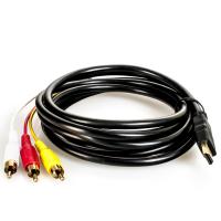 Кабель мультимедійний HDMI to RCA 3.0m Patron (CAB-PN-HDMI-RCA-3)