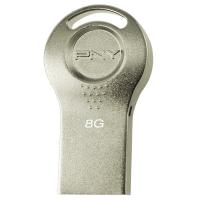 USB флеш накопичувач PNY flash 8GB Attache i Durable Metal Silver USB 2.0 (FDI8GBATTI-EF)