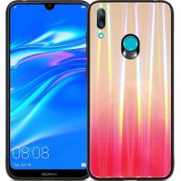 Чохол до мобільного телефона DEF Huawei Y7 2019 Gradient glass Red (464963)