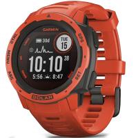 Смарт-годинник Garmin Instinct Solar, Flame Red (010-02293-20)