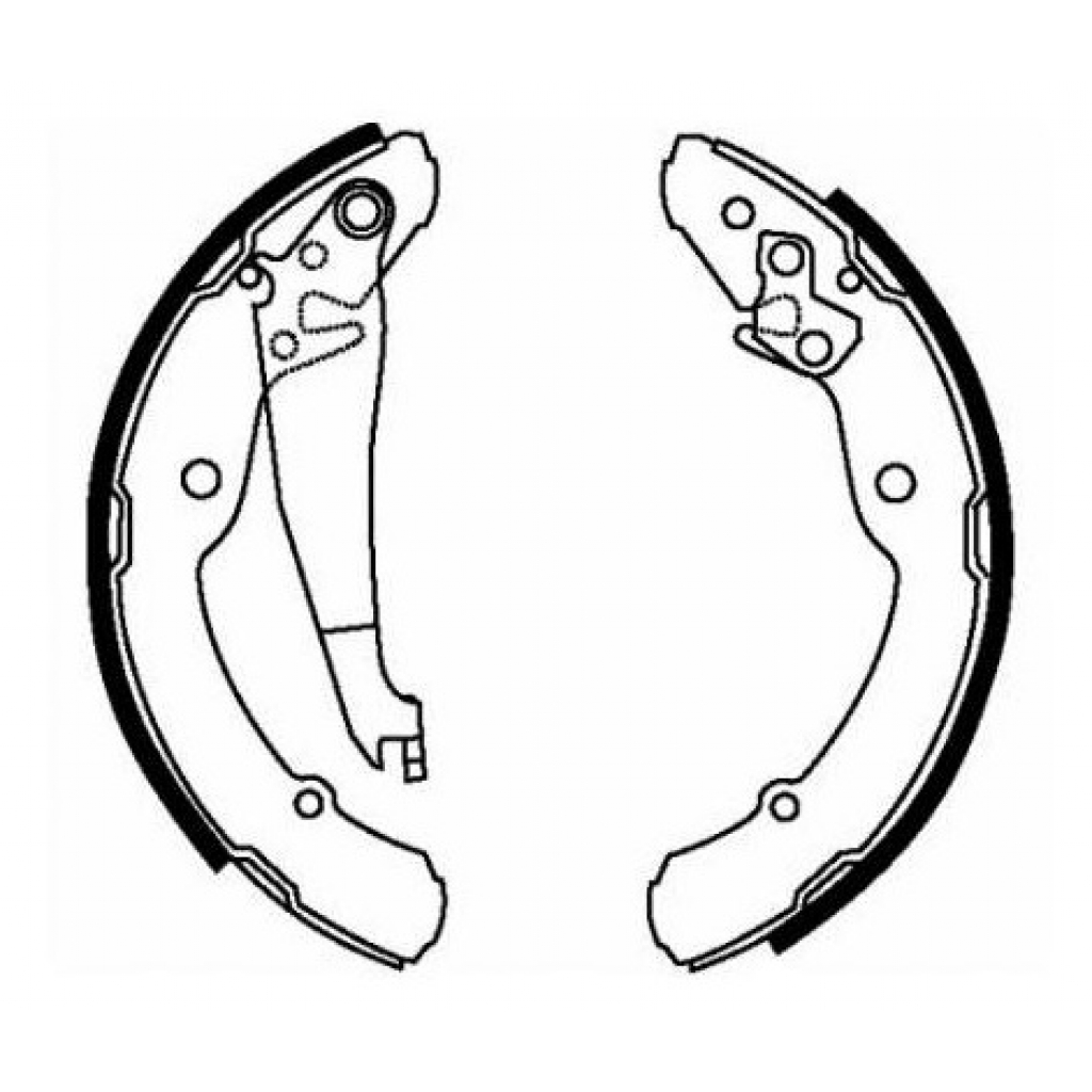 Гальмівні колодки Bosch 0 986 487 791 Гальмівні колодки Bosch 0 986 487 791