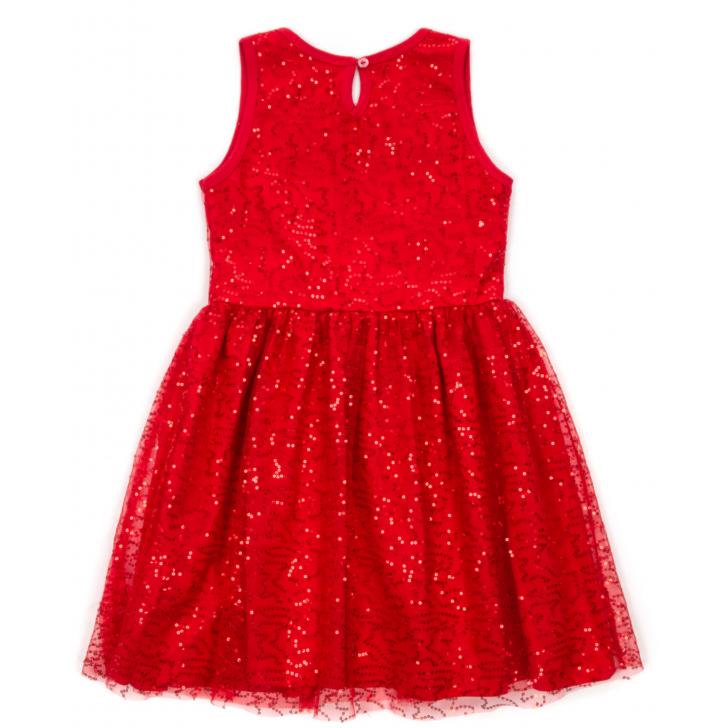 Плаття дитяче Breeze святкове з паєтками (12740-128G-red)