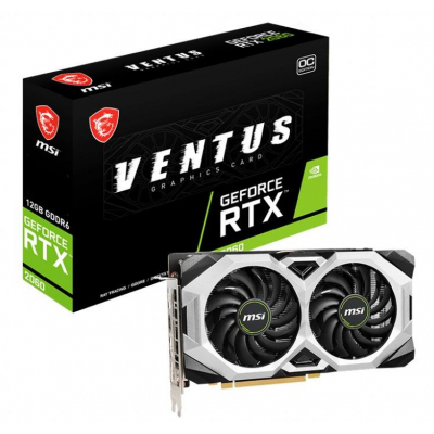 Відеокарта MSI GeForce RTX2060 12Gb VENTUS OC (RTX 2060 VENTUS 12G OC)