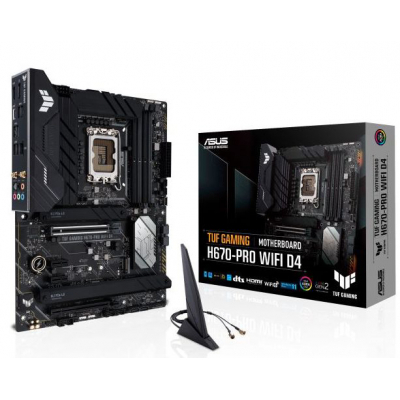 Материнська плата ASUS TUF GAMING H670-PRO WIFI D4