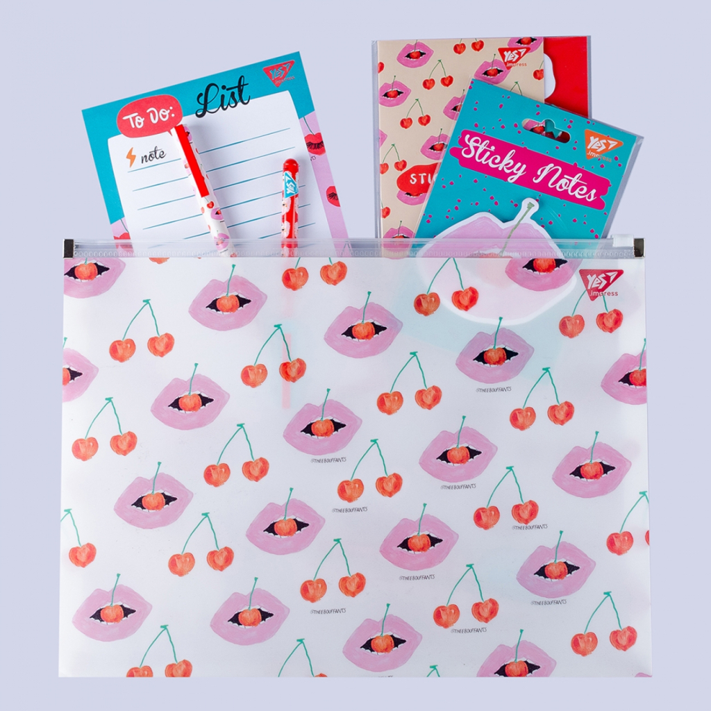 Папка - конверт Yes на блискавцi А4 Fancy (491759) Папка - конверт Yes на блискавцi А4 Fancy (491759)