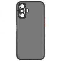 Чохол до мобільного телефона MakeFuture Xiaomi Poco F4 GT Frame (Matte PC+TPU) Black (MCMF-XPF4GTBK)
