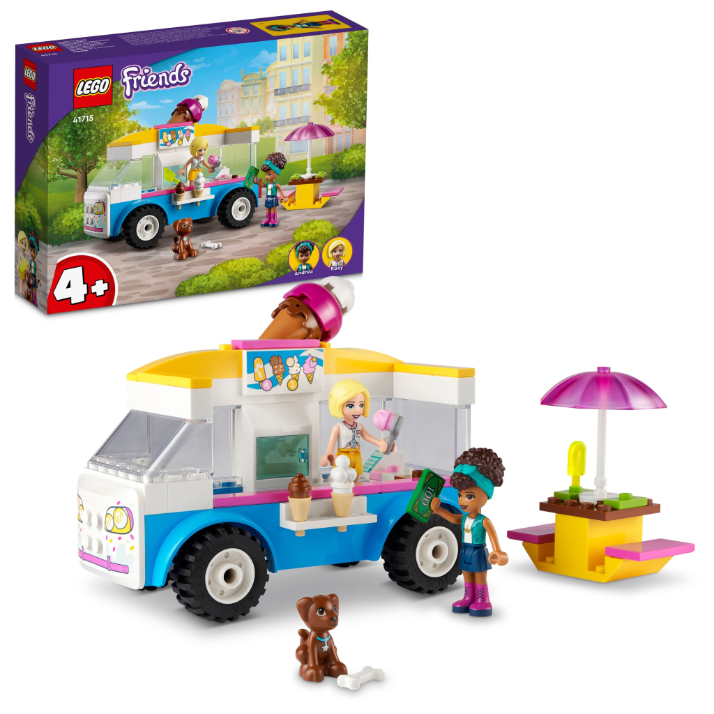 Конструктор LEGO Friends Фургон із морозивом 84 деталі (41715) Конструктор LEGO Friends Фургон із морозивом 84 деталі (41715)