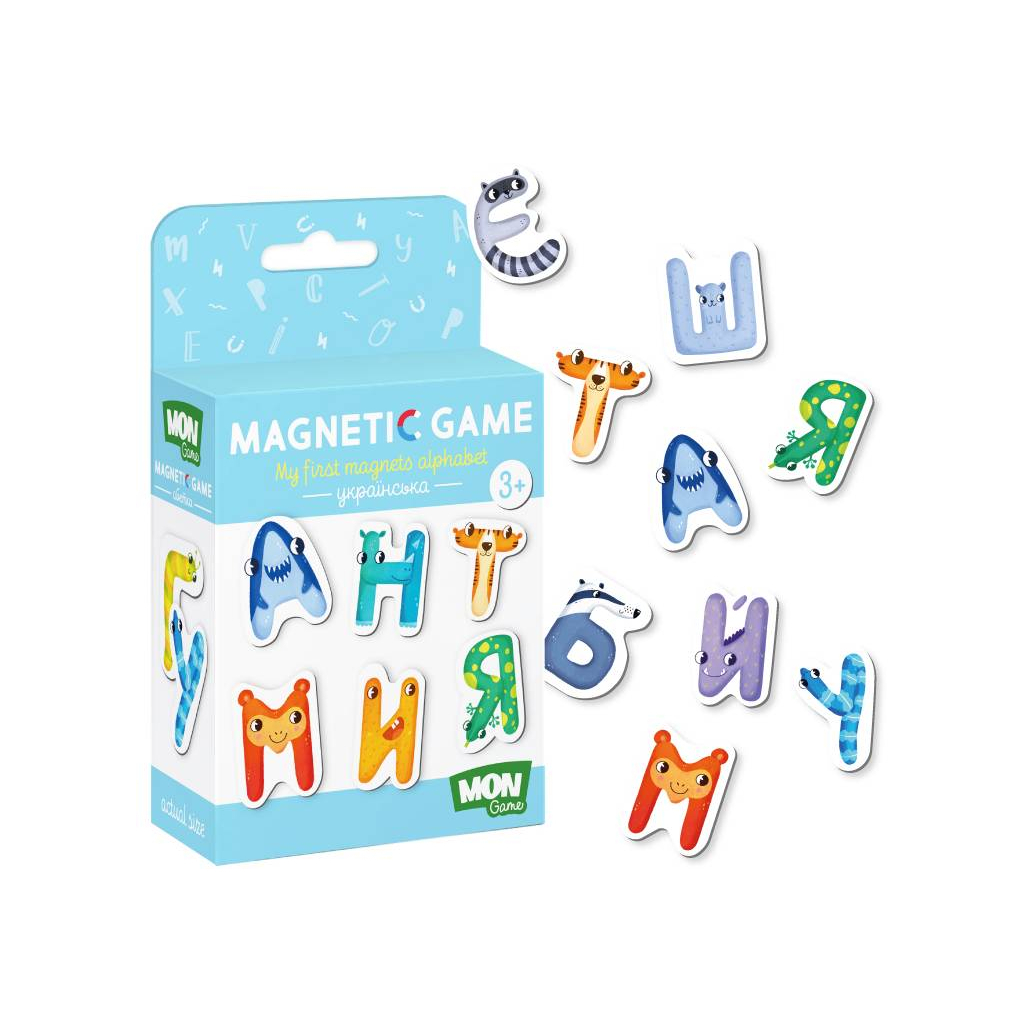 Настільна гра DoDo Магнітні літери. Українська (200211)