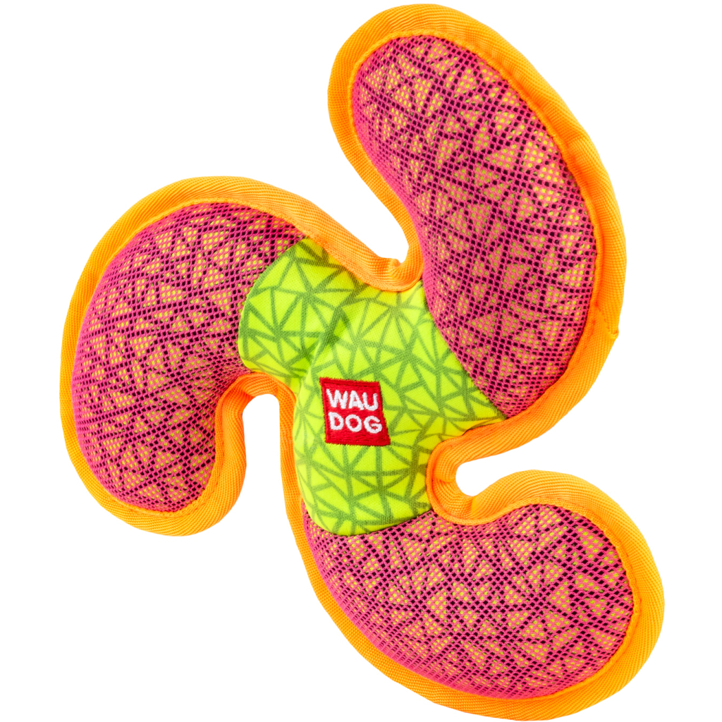 Іграшка для собак WAUDOG Fun Пропелер 21х21 см рожева (62067)