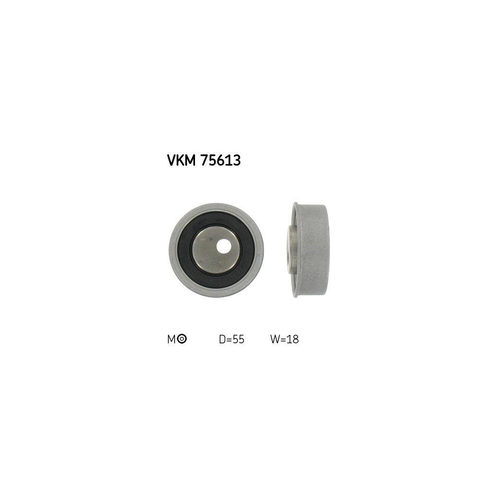 Ролик натягувача ременя SKF VKM 75613