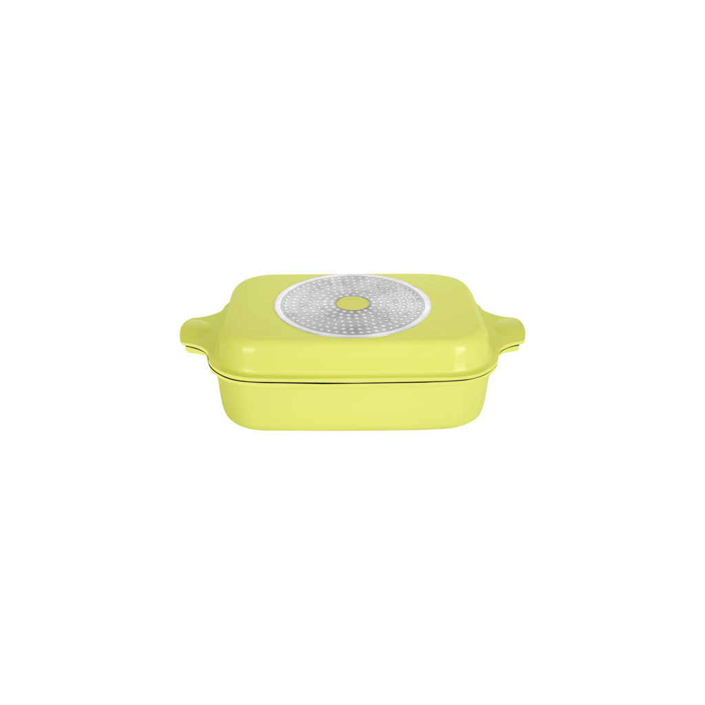 Жаровня Ringel Zitrone 34x24x13.5 см 6+3 л Жовта (RG-2108-34)