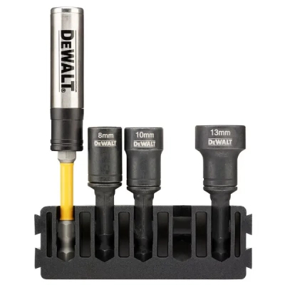 Головка магнітна DeWALT в касеті для Tough Case, торцевих магнітних знімних EXTREME IMPACT (DT70827)