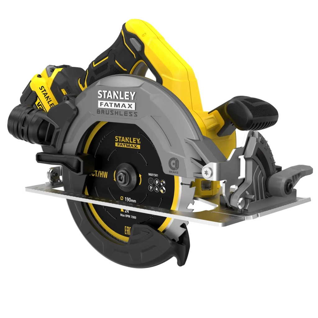 Дискова пила Stanley FatMax,18В(V20)Li-Ion,2x4Ah, 5000 об/хв, кейс, 10,71 кг (SFMCS550M2K) Дискова пила Stanley FatMax,18В(V20)Li-Ion,2x4Ah, 5000 об/хв, кейс, 10,71 кг (SFMCS550M2K)