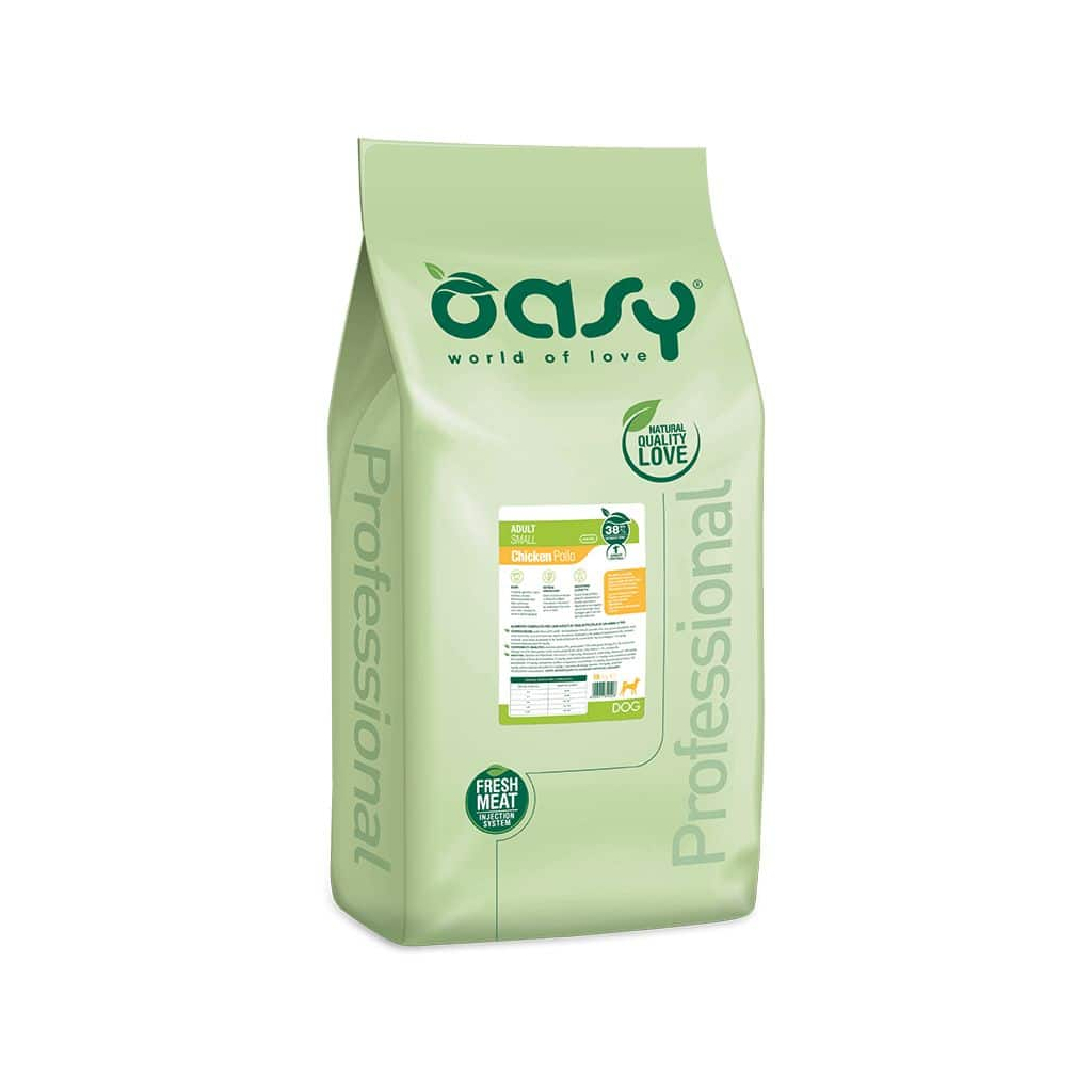 Сухий корм для собак OASY LIFESTAGE Adult Small курка 1 кг (8053017348803)