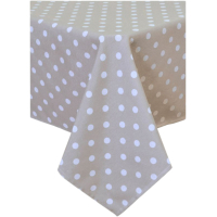 Provence tablecloth Pea beige 136x220 cm (4823093405653)