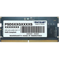 Модуль пам'яті для ноутбука SoDIMM DDR5 16GB 5600 MHz Patriot (PSD516G560081S)