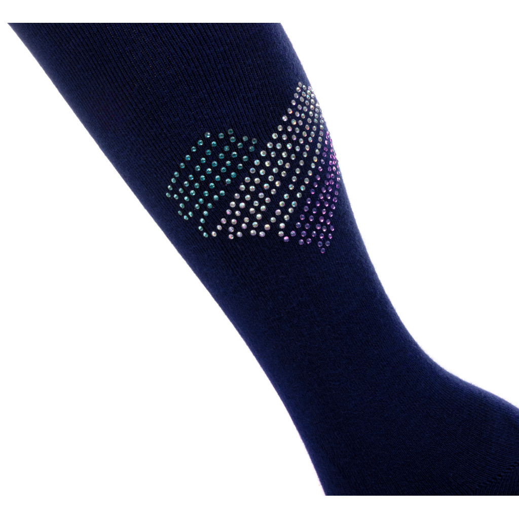 Колготки дитячі BNM з серцем зі страз (M0C0302-2032-5G-blue)