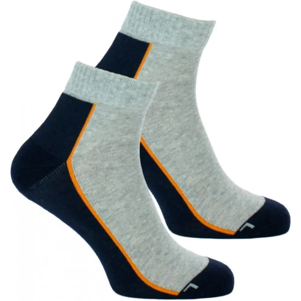 Шкарпетки Head Qperformance Quarter 781009001-870 2 пари Синій/Сірий 39-42 (8718824546506)
