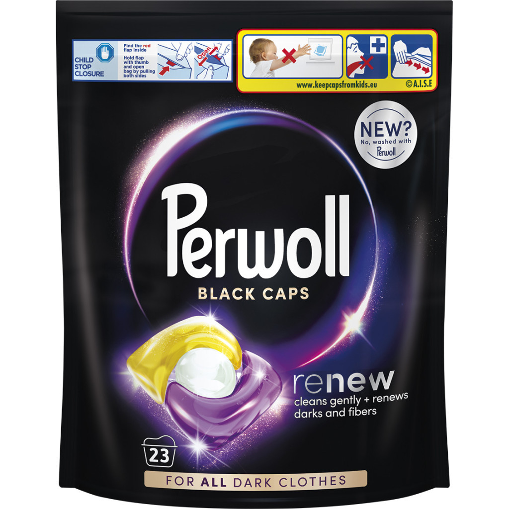 Капсули для прання Perwoll Для темних та чорних речей 23 шт. (9000101810561)