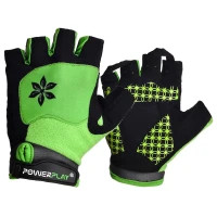 Cycling gloves PowerPlay 5284 B Green S (SALE_5284B_S_Green)