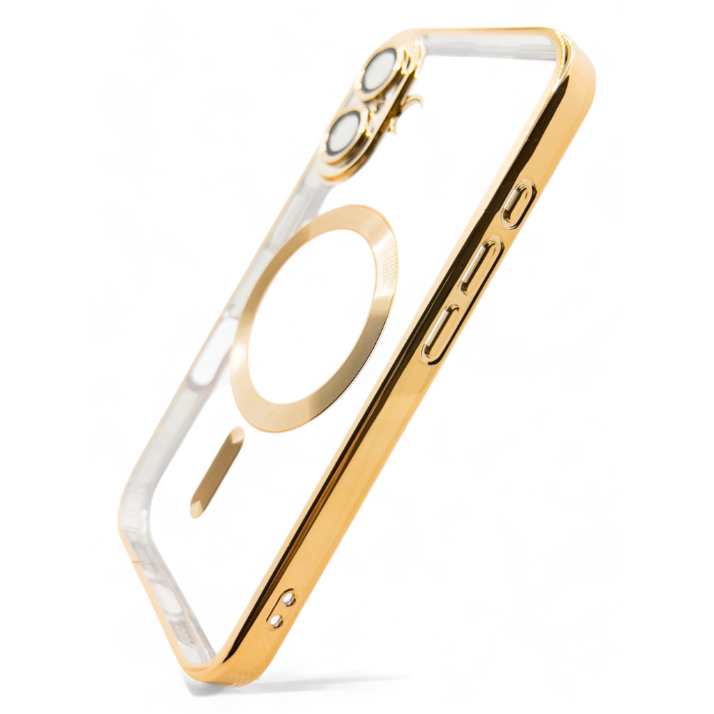 Чохол до мобільного телефона BeCover TPU Chrome Case (MagSafe) для Apple iPhone 16 Gold (712071) Чохол до мобільного телефона BeCover TPU Chrome Case (MagSafe) для Apple iPhone 16 Gold (712071)