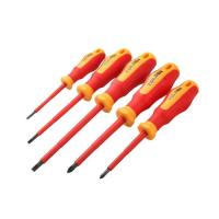 Set of Tolsen insulated VDE/GS screwdrivers 5 pcs (38012)