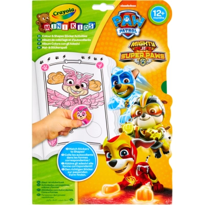 Набір для творчості Canal Toys Mini Kids Розмальовка Paw Patrol 32 сторінки та 4 сторінки наліпки (81-1373)