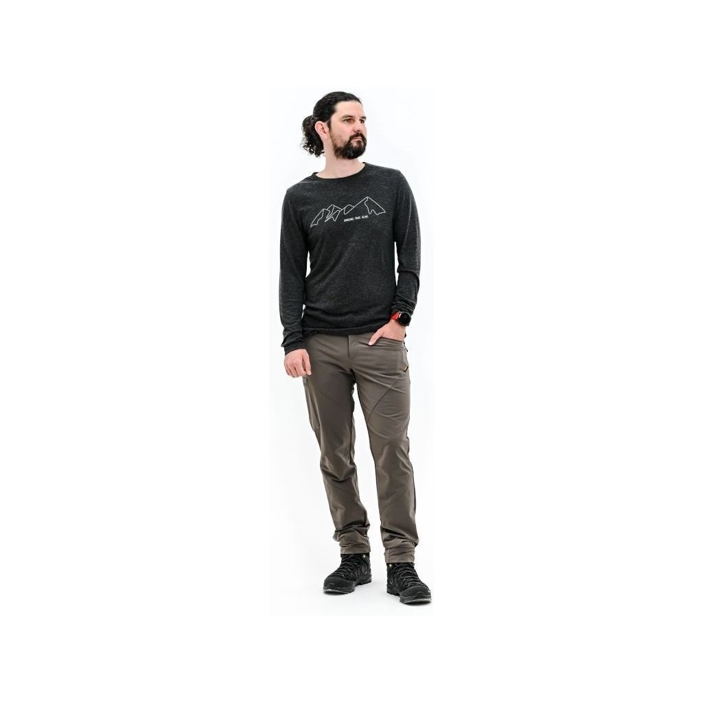 Лонгслів Turbat Cozy Logo 2 LS Mns caviar XXL (012.004.4340)