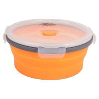 Харчовий контейнер Tramp складний 800ml Жовтогарячий (TRC-087-orange)