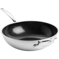 Frying pan GreenPan Premiere Wok 30 cm, 4.7 L with ceramic coating (CC003821-001)