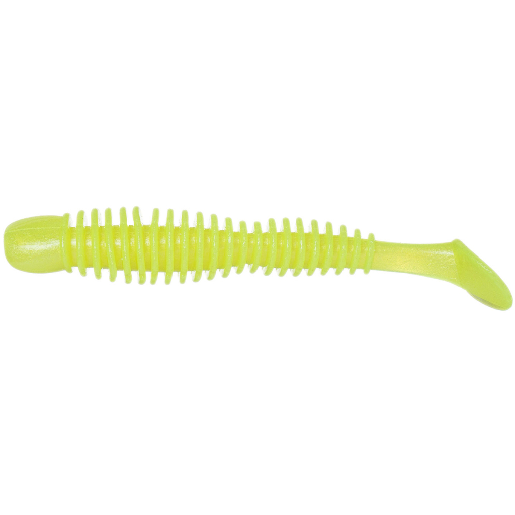 Силікон рибальський Reins Bubbling Shad 4" 416 Glow Pearl Chart (8 шт/уп.) (1552.07.66)