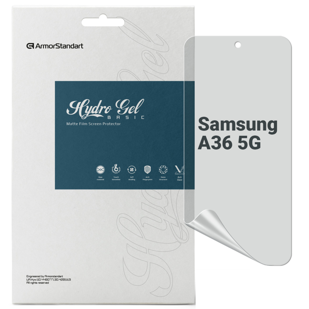 Плівка захисна Armorstandart Matte Samsung A36 5G (ARM82220)