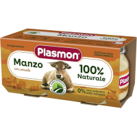 Baby puree Plasmon Beef for children from 6 months 160 g (80 g x 2 pcs) (1136150)