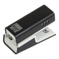 Stapler Buromax plastic MINI, 20 sheets, (staples #24; 26), 67.4 x 32.2 x 43.1 mm, black (BM.4218-01)