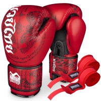 Боксерські рукавички Phantom Muay Thai Red 12 унцій (PHBG2505-12)
