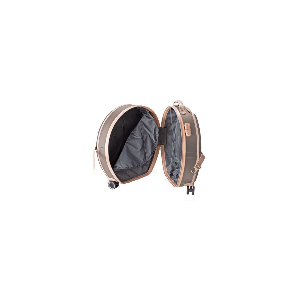 Валіза Semi Line 20" S T5673-2 Brown/Pink Cream (DAS302678) Валіза Semi Line 20" S T5673-2 Brown/Pink Cream (DAS302678)