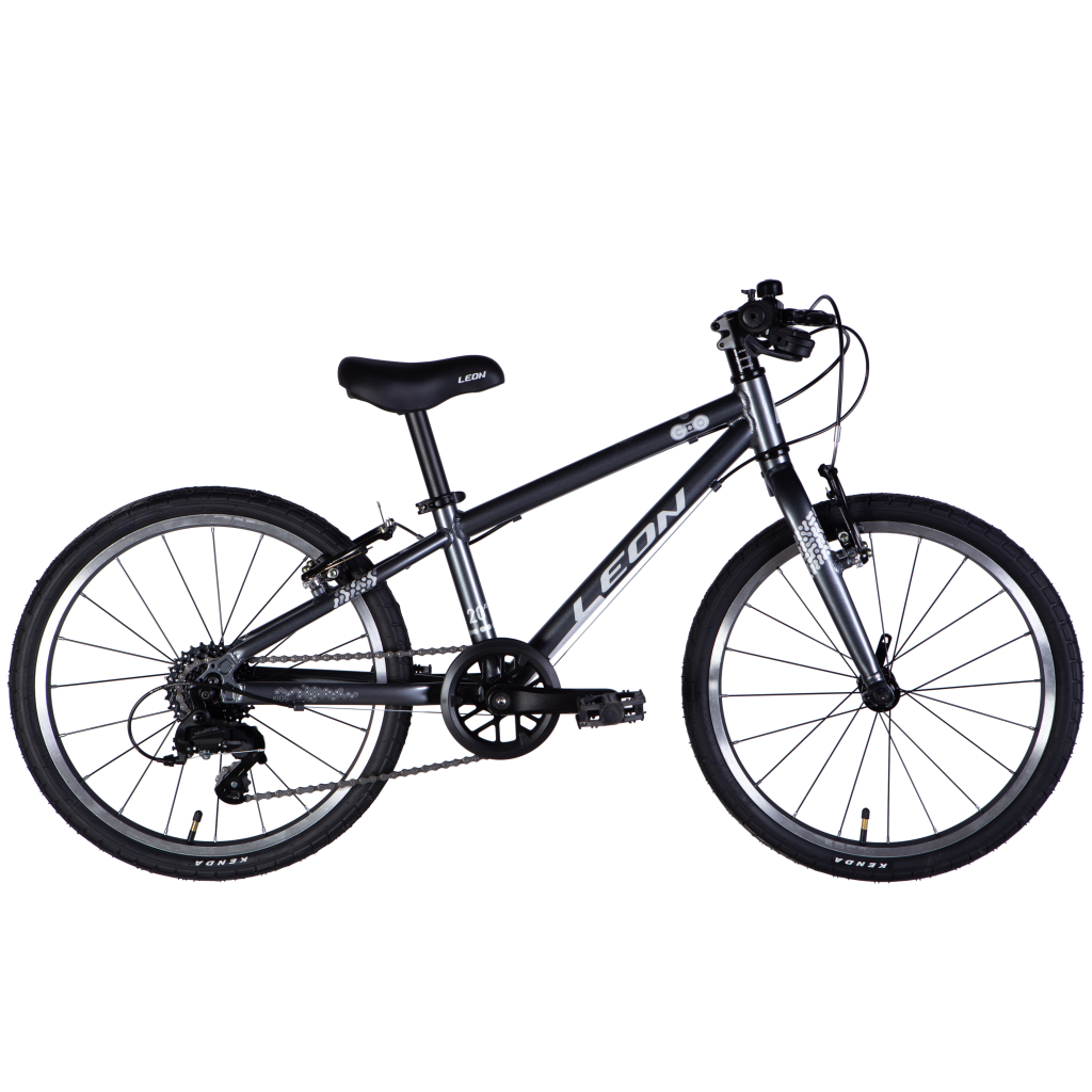 Велосипед Leon 20" GO 7 speed Vbr рама-10" AL 2025 сірий (OPS-LN-20-023)