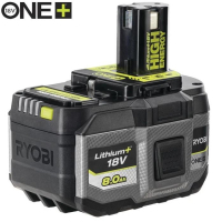 Ryobi ONE+ RB1880T High Energy Lithium+ power tool battery, 18V, 8Ah, 1.3kg (5133006264)