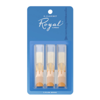 D'Addario Royal Clarinet Reed - Bb Clarinet #1.5 - 3-Pack (RCB0315)