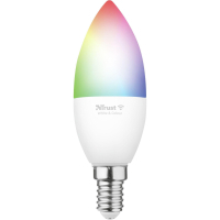 Розумна лампочка Trust E14 470 Lumen, 1800-6500k, RGBCW, white (71280_TRUST)